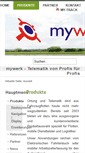 Mobile Screenshot of mywerk.com